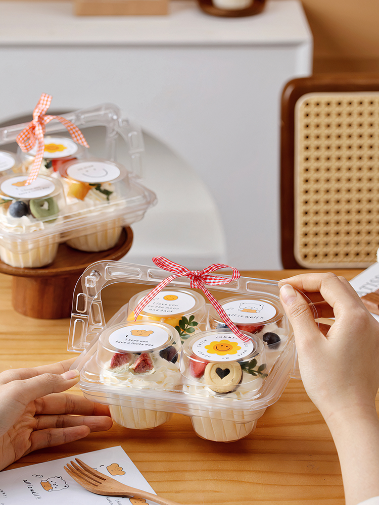 Handheld Cupcake Packaging Box - Kitchen Baking Utensils reseña y precio