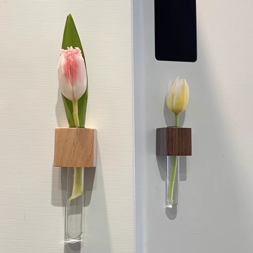 Wooden Test Tube Vase Refriger - Kitchen Quiz reseña y precio