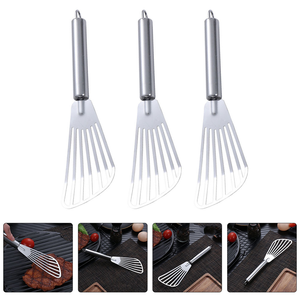 3pcs Stainless Steel Spatula F - Kitchen Baking Utensils reseña y precio