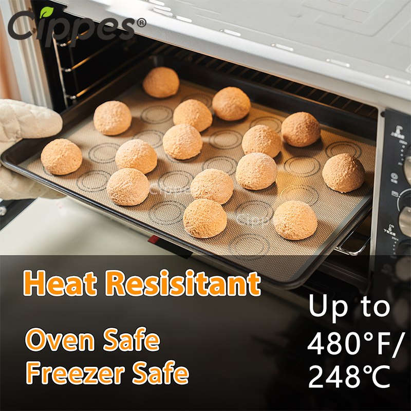 1/2PCS Silicone Baking Mats fo - Super Kitchen Baking Mat reseña y precio
