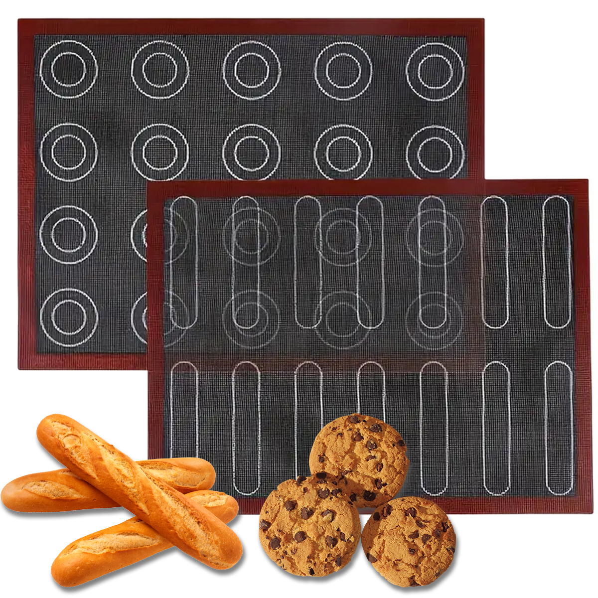 Silicone Hollowing out Baking  - Super Kitchen Baking Mat reseña y precio