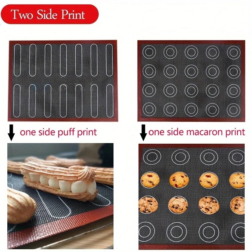 Silicone Hollowing out Baking  - Super Kitchen Baking Mat reseña y precio