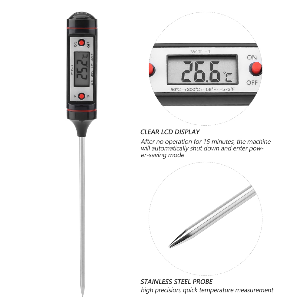 Thermometer Digital Thermomete - Kitchen Quiz reseña y precio