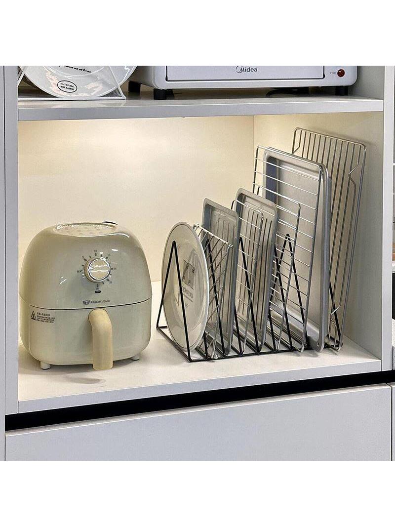 Kitchen Storage Rack Iron Art  - Kitchen Baking Pan Storage reseña y precio