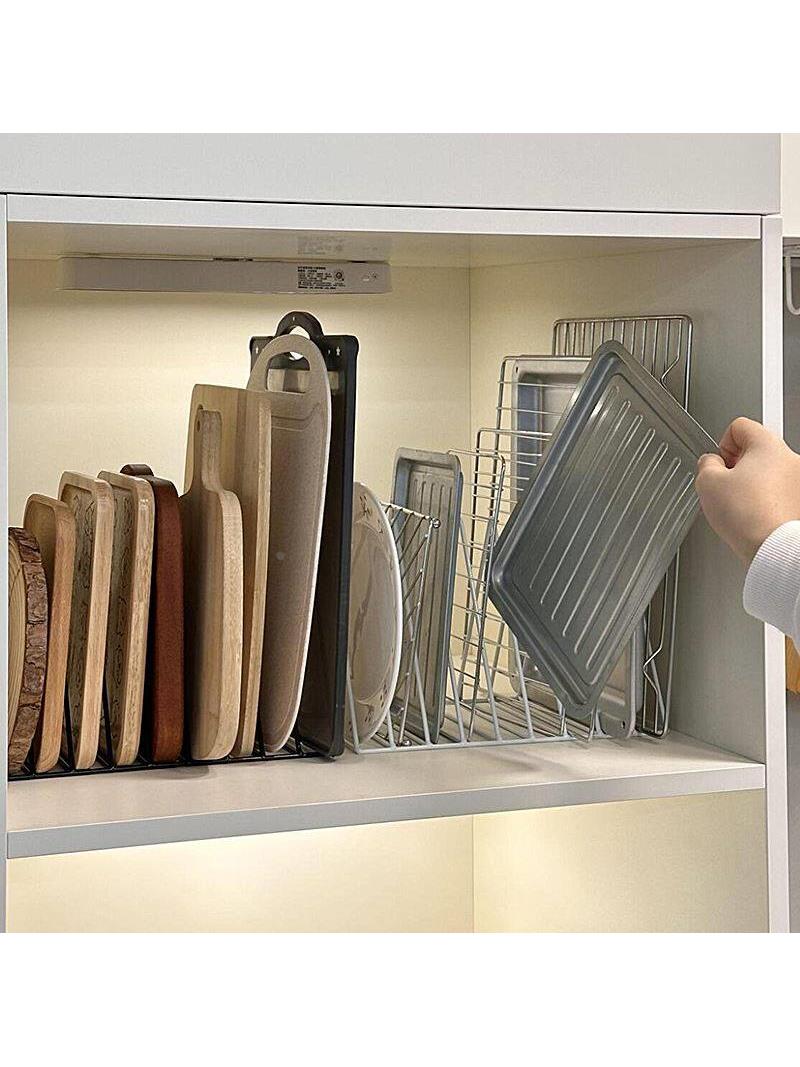 Kitchen Storage Rack Iron Art  - Kitchen Baking Pan Storage reseña y precio