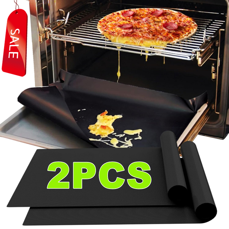 2/1PC Non-stick BBQ Grill Mat  - Super Kitchen Baking Mat reseña y precio