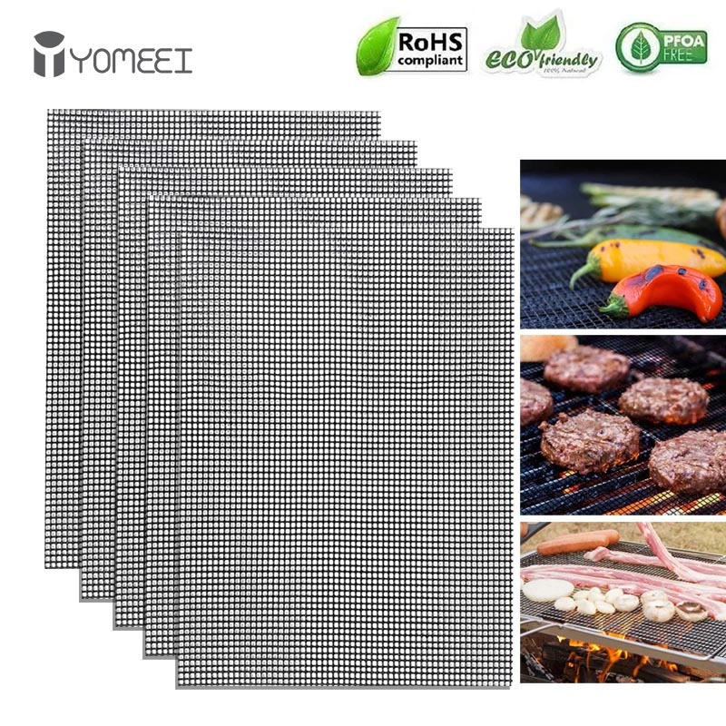 YOMEEI Non-stick Barbecue Gril - Super Kitchen Baking Mat reseña y precio