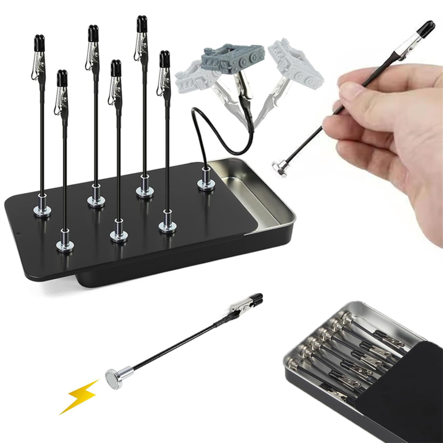 5-50PCS Magnetic Alligator Cli - Kitchen Quiz reseña y precio