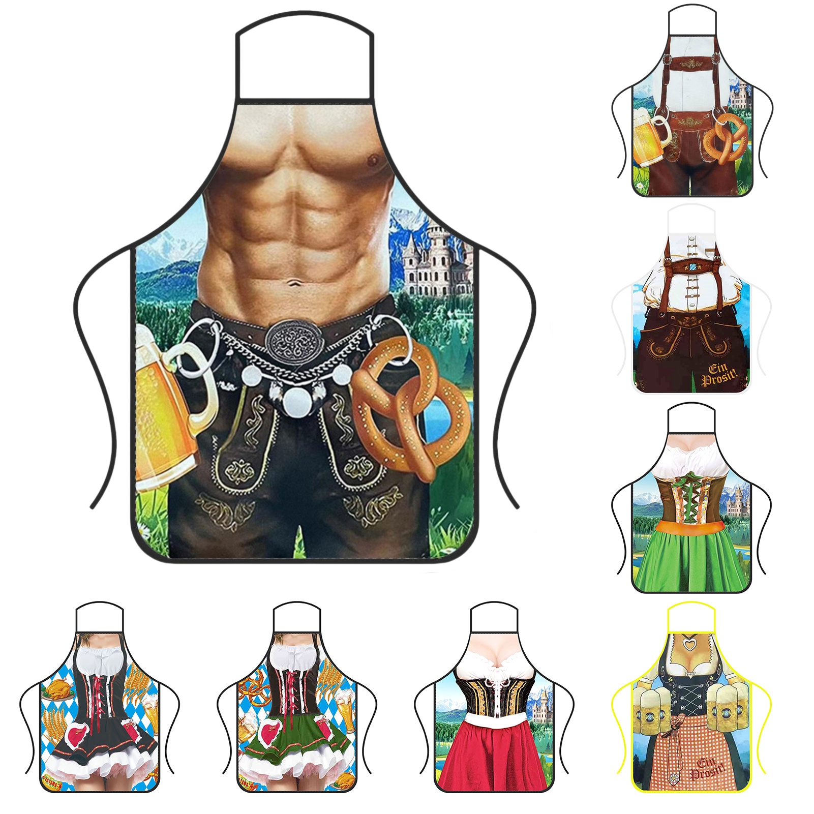 Funny Apron Super Muscle Kitch - Super Kitchen Baking Mat reseña y precio