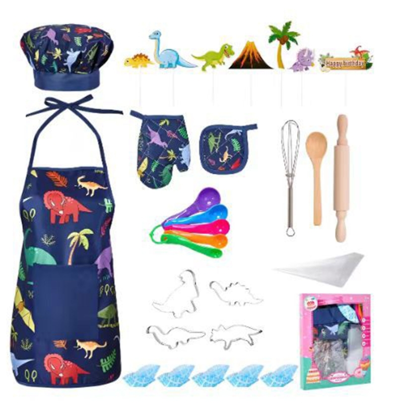 30 Piece Plastic Cooking Toy S - Baking Kitchen Set Up reseña y precio