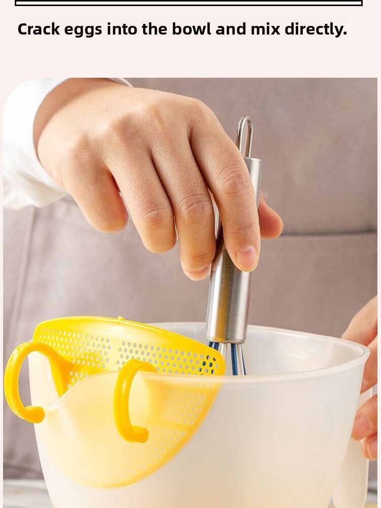 Kitchen Egg Liquid Filter Bowl - Kitchen Baking Utensils reseña y precio